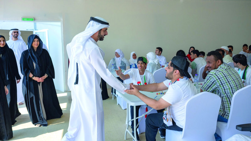 حمدان بن محمد: تمكين أصحاب الهمم نهج راسخ في مسيرة الإمارات