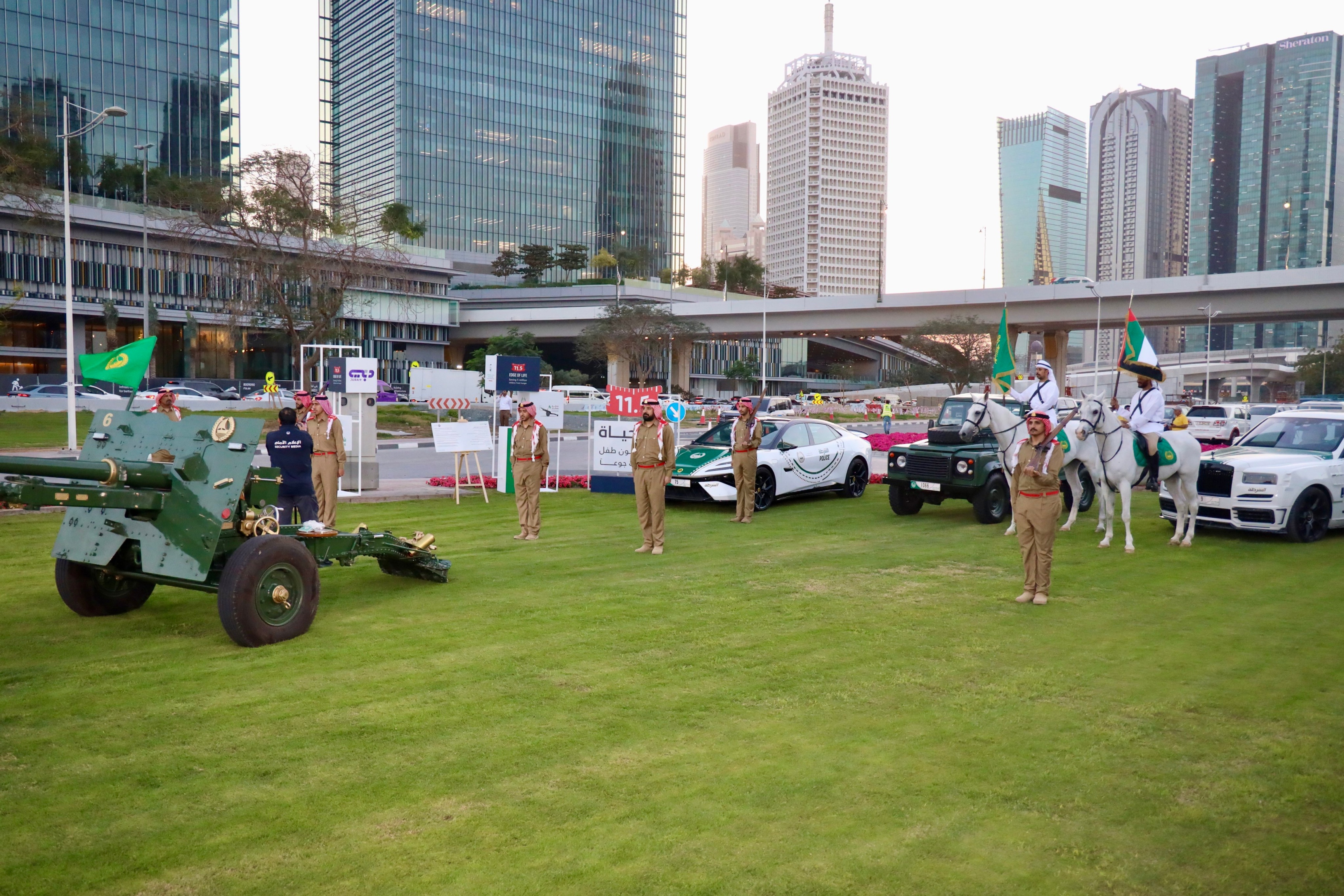 مدفع شرطة دبي 