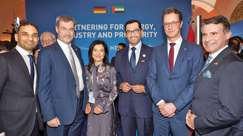 سلطان الجابر: الإمارات شريكاً موثوقاً لألمانيا وأوروبا