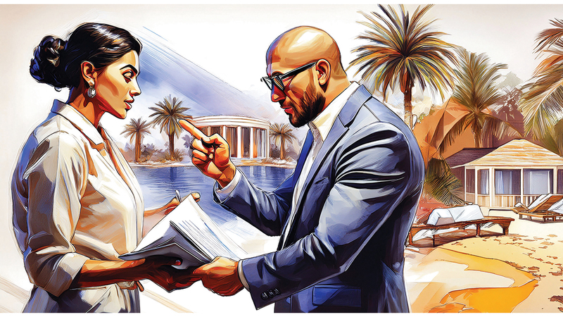 عربي يتهم زوجته بالاستيلاء على منزل قيمته 5 ملايين درهم أثناء سفره