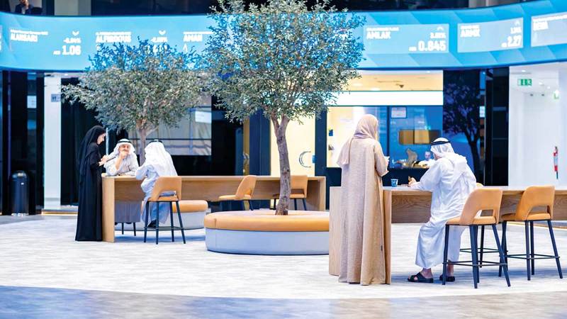 «دبي المالي» يربح 14.34 مليار درهم في جلسة بداية الأسبوع
